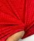 Red Minky Dot Fabric by the Yard, 60" Wide Ultra-Soft Plush Minky Fabric for Baby Blankets, Nursery Decor, Plush Toys & Sewing